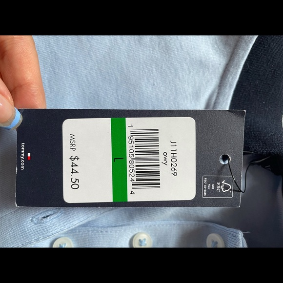 Blue Collared Button Up Shirt - Picture 3 of 3